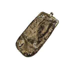 Vintage Whiting & Davis Gold Mesh Kisslock Purse